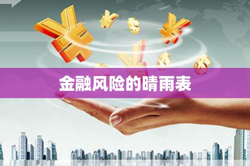 杂多金融风险的晴雨表