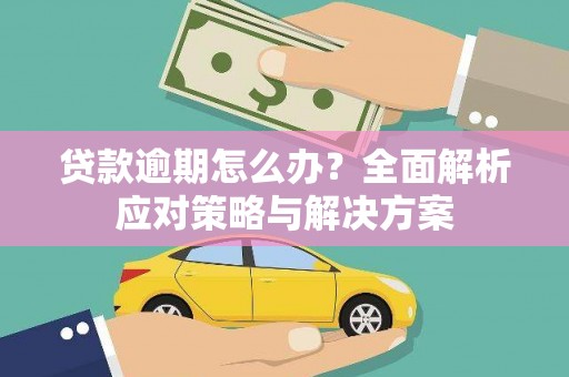 杂多贷款逾期怎么办？全面解析应对策略与解决方案