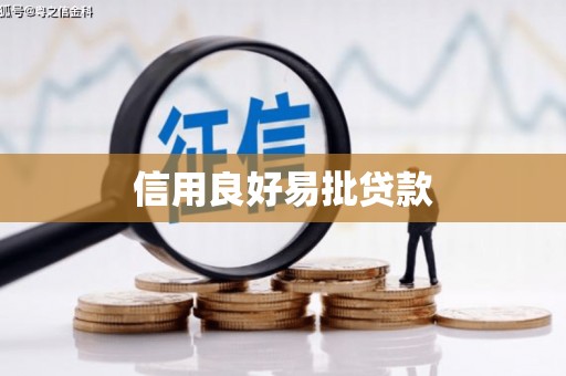 杂多信用良好易批贷款
