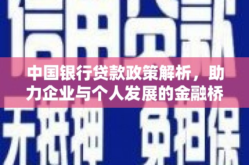杂多中国银行贷款政策解析，助力企业与个人发展的金融桥梁