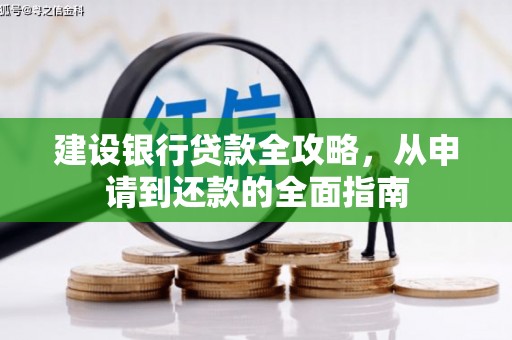 杂多建设银行贷款全攻略，从申请到还款的全面指南