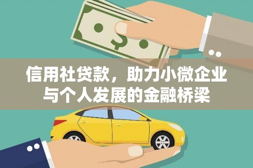 杂多信用社贷款，助力小微企业与个人发展的金融桥梁