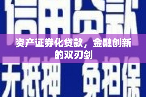 杂多资产证券化贷款，金融创新的双刃剑