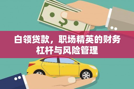 杂多白领贷款，职场精英的财务杠杆与风险管理