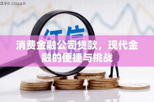 杂多消费金融公司贷款，现代金融的便捷与挑战