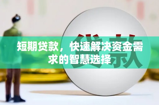 杂多短期贷款，快速解决资金需求的智慧选择