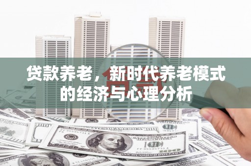 杂多贷款养老，新时代养老模式的经济与心理分析
