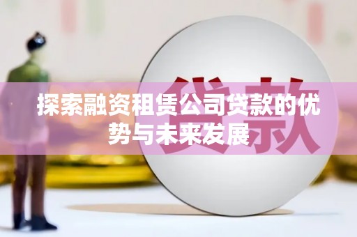 杂多探索融资租赁公司贷款的优势与未来发展