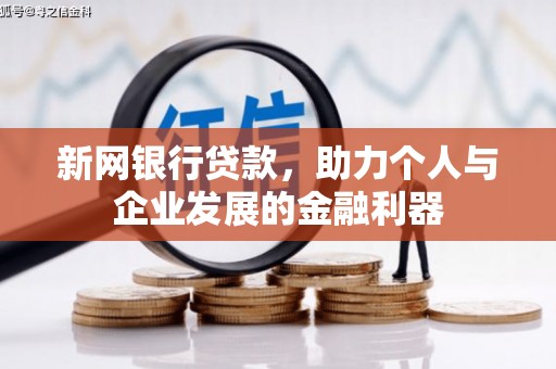杂多新网银行贷款，助力个人与企业发展的金融利器
