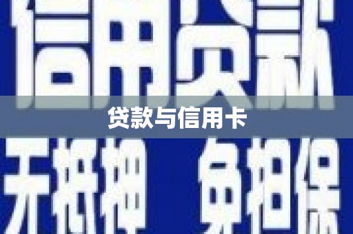 杂多贷款与信用卡