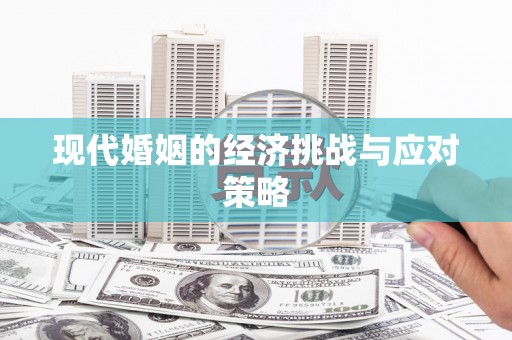 杂多现代婚姻的经济挑战与应对策略