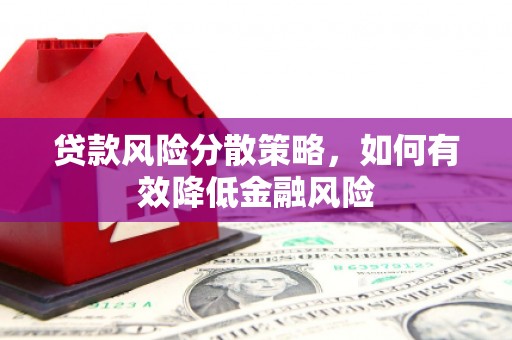 杂多贷款风险分散策略，如何有效降低金融风险