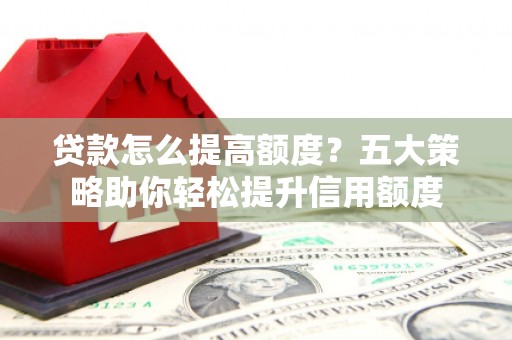 杂多贷款怎么提高额度？五大策略助你轻松提升信用额度
