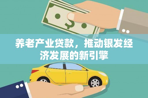 杂多养老产业贷款，推动银发经济发展的新引擎