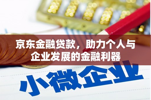 杂多京东金融贷款，助力个人与企业发展的金融利器