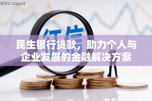 杂多民生银行贷款，助力个人与企业发展的金融解决方案