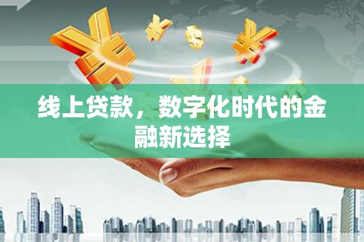 杂多线上贷款，数字化时代的金融新选择