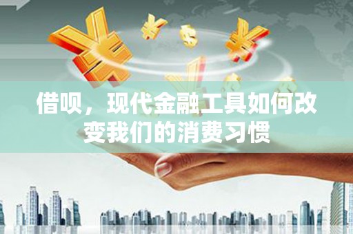 杂多借呗，现代金融工具如何改变我们的消费习惯