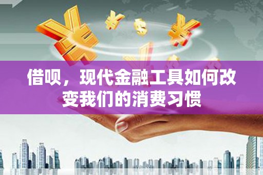 杂多借呗，现代金融工具如何改变我们的消费习惯