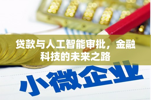 杂多贷款与人工智能审批，金融科技的未来之路