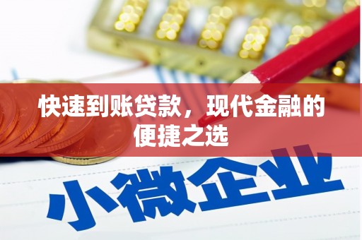 杂多快速到账贷款，现代金融的便捷之选