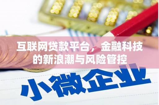 杂多互联网贷款平台，金融科技的新浪潮与风险管控
