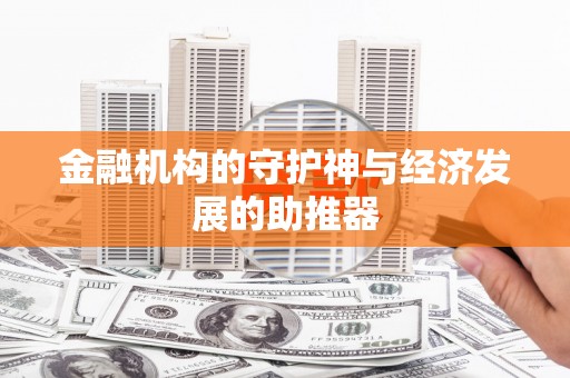 杂多金融机构的守护神与经济发展的助推器