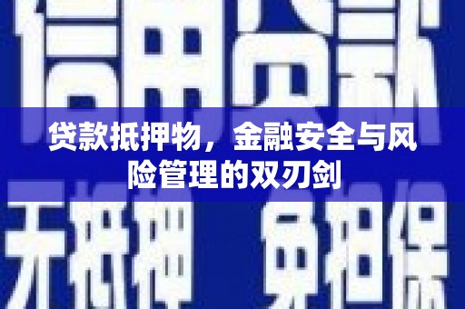 杂多贷款抵押物，金融安全与风险管理的双刃剑