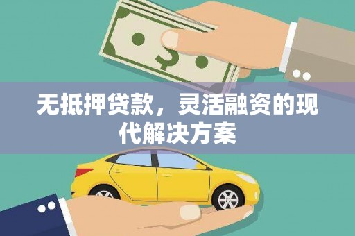杂多无抵押贷款，灵活融资的现代解决方案