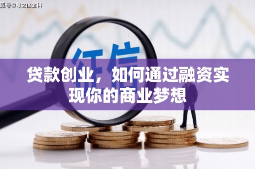 杂多贷款创业，如何通过融资实现你的商业梦想