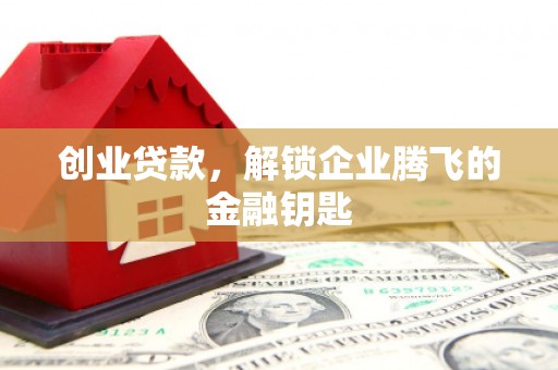杂多创业贷款，解锁企业腾飞的金融钥匙