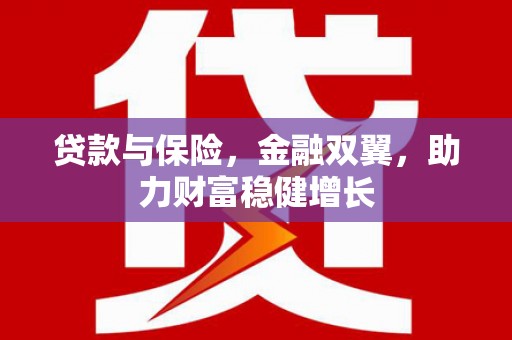 杂多贷款与保险，金融双翼，助力财富稳健增长