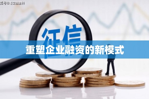 杂多重塑企业融资的新模式
