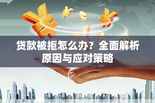 杂多贷款被拒怎么办？全面解析原因与应对策略