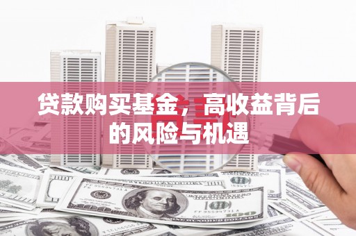 杂多贷款购买基金，高收益背后的风险与机遇